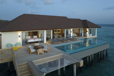 TWO-BEDROOM OVER WATER POOL RESIDENCE